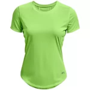 Under Armour Stripe T Shirt Ladies - Green