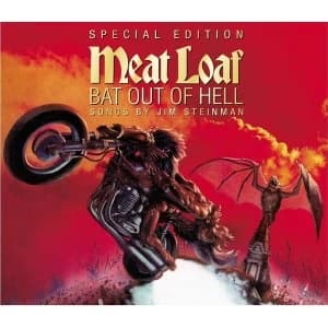Meat Loaf - Bat Out Of Hell Clear Vinyl