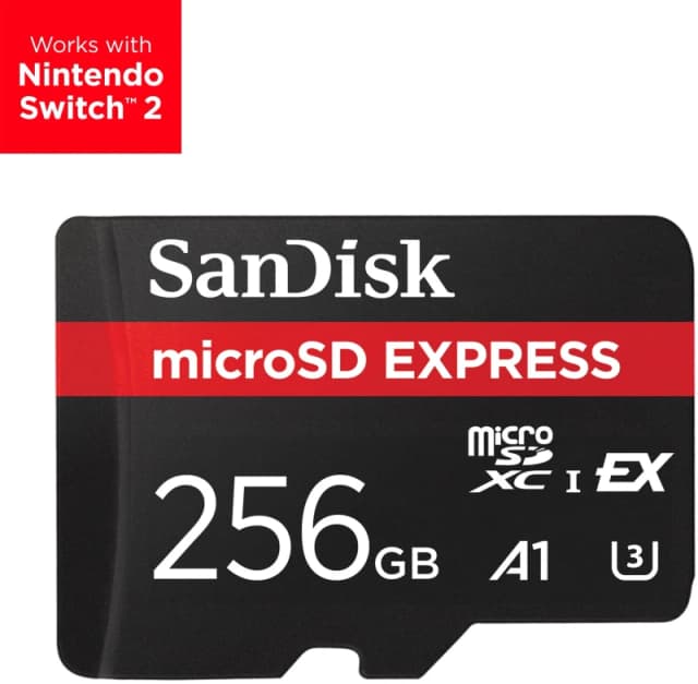SanDisk Express 256GB MicroSDXC UHS-I