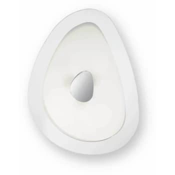 Ideal Lux Geko - 2 Light Small Ceiling Flush Light Glass, E27