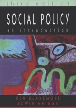 Social Policy by Ken Blakemore Paperback