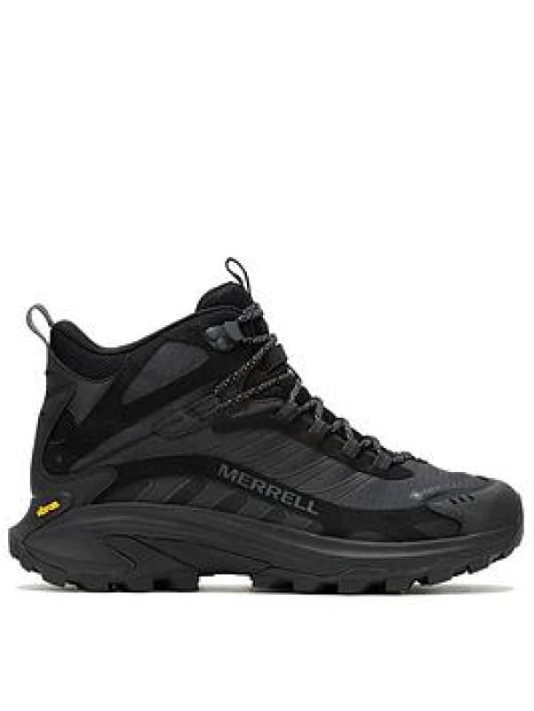Merrell Moab Speed 2 Mid GTX Mens Black Waterproof Walking Boots - UK 9 Black male ES3754BLK9