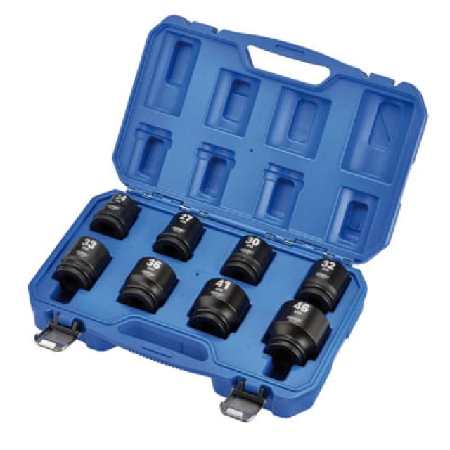 Draper Draper 8 Piece 3/4" Square Drive Metric Impact Socket Set (Impact Wrench Compatible) 20206