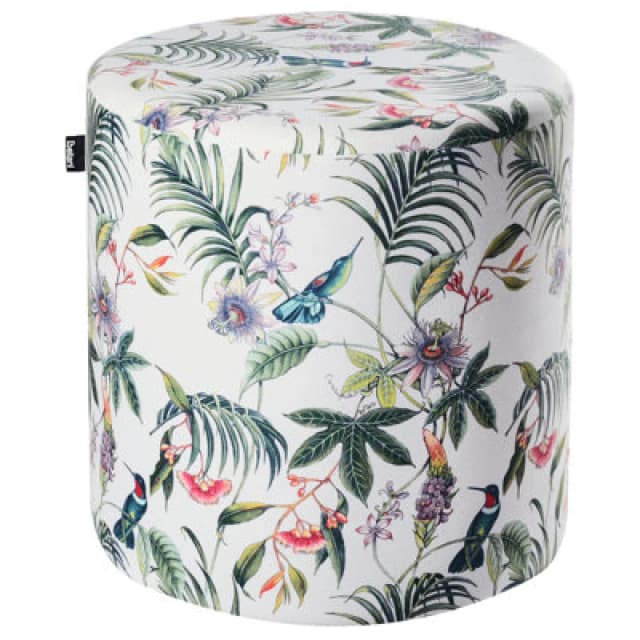 Beliani Pouffe Lovett Velvet Multicolour