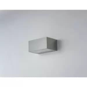 Fan Europe TWIN LED 2 Light Up Down Light Nickel, IP54 900lm 4000K 14x8.9x6.5cm