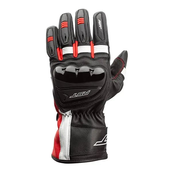 RST Pilot Gloves Black Red White Size 12