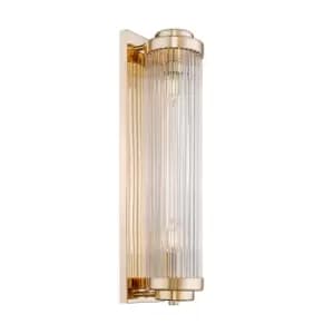 Sergio Wall Lamp, French Gold, 2x E19