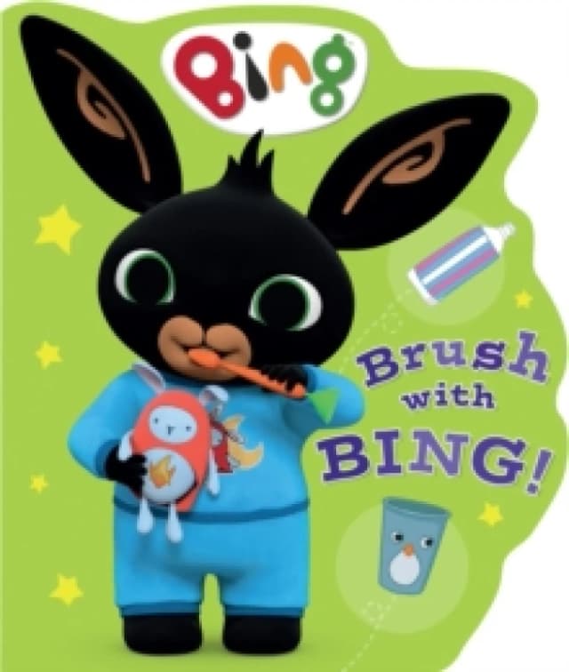 Brush with Bing! Board book
