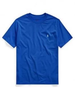 Ralph Lauren Boys Classic Short Sleeve T-Shirt, Blue, Size 10-12 Years, M