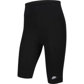 Nike Sportswear Big Kids (Girls') Bike Shorts - Black/White