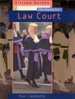 What Happens in a Law Court by D Lambeth Paperback