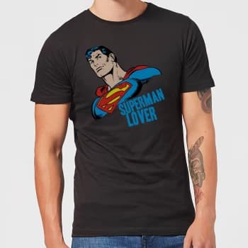 DC Comics Superman Lover T-Shirt - Black - 3XL - Black