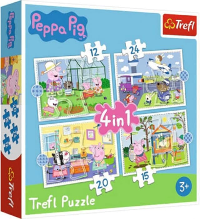 Trefl Peppa Pig Holiday Collection Puzzle Kids - Mixed Pieces Multi unisex