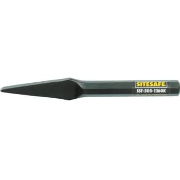 6'X1/4'X1/2' Contractor X -Cut Chisel - Sitesafe