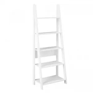 Scandinavia Oak Effect Ladder Bookcase PARTICAL BOARD