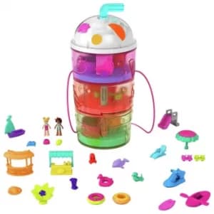 Polly Pocket Spin 'n Surprise Smoothie Playground Playset