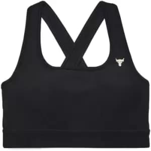 Under Armour Project Rock Sports Bra Ladies - Black