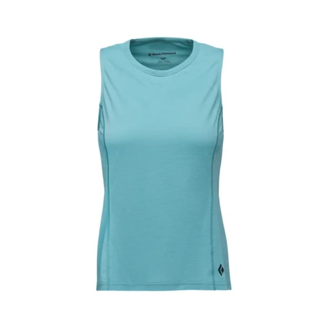 Womens tank top Black Diamond Distance Tech Bleu Female M