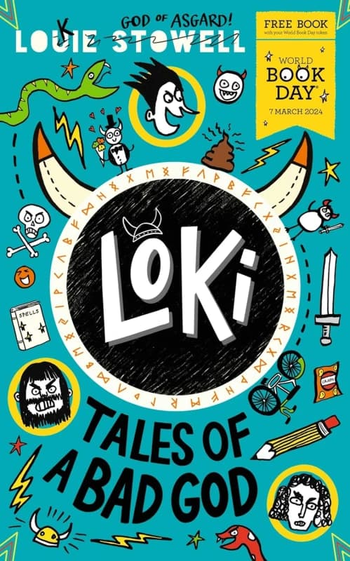 Loki: Tales of a Bad God by Louie Stowell World Book Day 2024 Paperback Louie Stowell Books