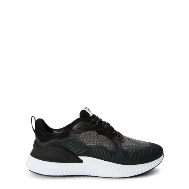 Steve Madden Mens Slater N Low-Top Trainers Black/Grey male 6 (39)