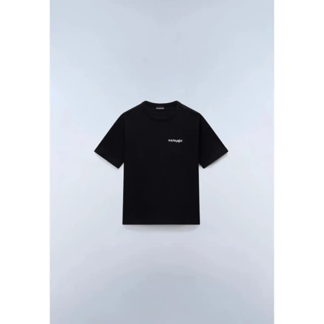 Kid's T-Shirt Napapijri Albedo Noir Unisex 10 ans