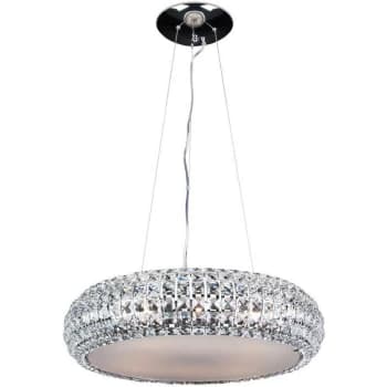 Linea Verdace Lighting - Linea Verdace Crystal Science Pendant Ceiling Light Chrome