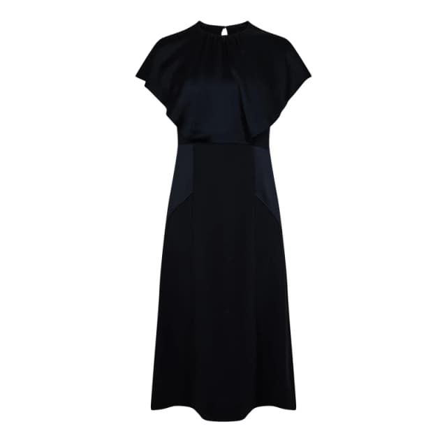 Boss Womens Domicia Shift Dress Dark Blue female 4 (XXS)