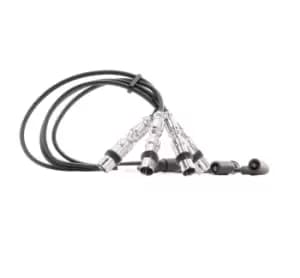 RIDEX Ignition Lead Set 685I0012 Ignition Cable Set,Ignition Wire Set VW,AUDI,SKODA,GOLF VI (5K1),Polo Schragheck (6R1, 6C1),GOLF PLUS (5M1, 521)