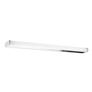 1 Light Bathroom Large Wall Light Chrome IP44