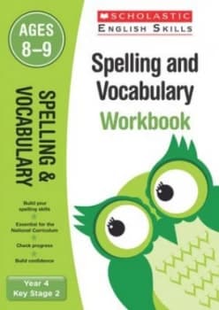 Spelling and Vocabulary Workbook. Year 4 by Pam Dowson Paperback