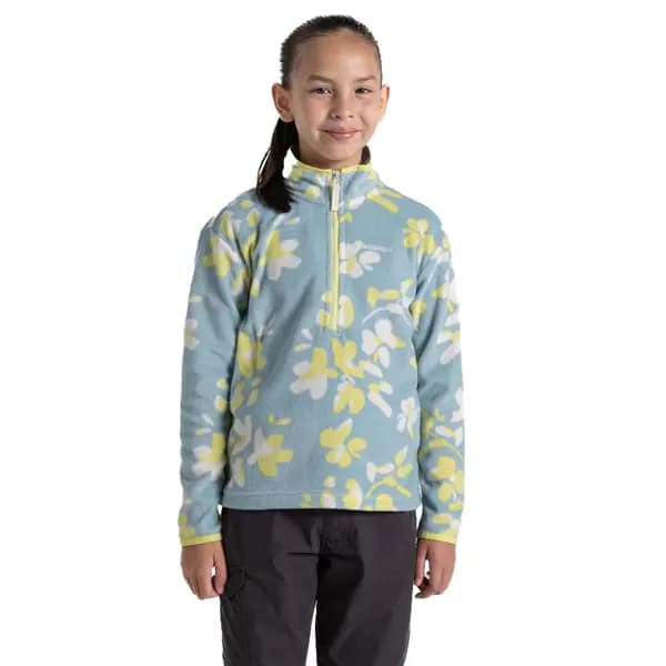 Craghoppers Girls Bachas Half Zip Fleece Jacket 7-8 years - Chest 24.75-26.5' (63-67cm)