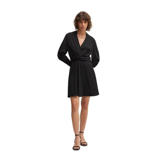 Boss Womens Dimkai Mini Dress Black female 4 (XXS)