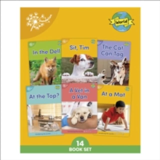 Phonic Books Dandelion World Stages 1-7 : Sounds of the alphabet Multiple-component retail product, slip-cased