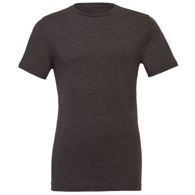 Bella + Canvas Mens T-Shirt in Dark Grey Size: XS Dark Grey Male XS