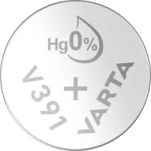Varta SILVER Coin V391/SR55 NaBli 1 Button cell SR55, SR1121 Silver oxide 42 mAh 1.55 V