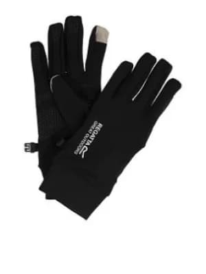 Regatta Touchtip Stretch Gloves, Black Size XL Men