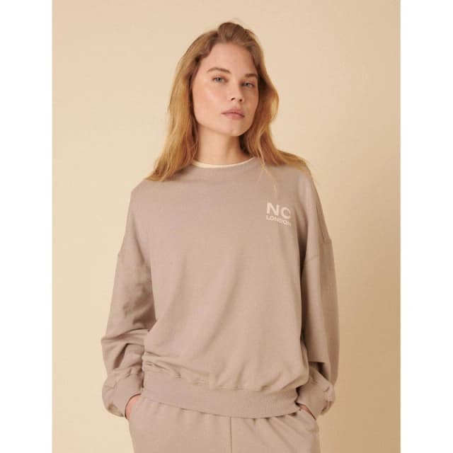 Nobodys Child Shoulder Sweat Beige female 8 (XS)