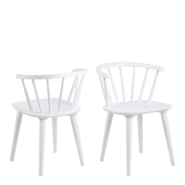 Furniture To Go Ida Dining Chair In White Set Of 2