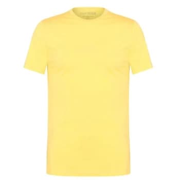 Guess Eco Aidy Logo T Shirt - Yellow