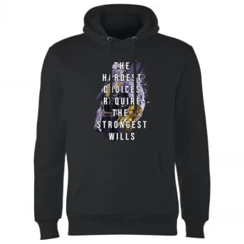Avengers The Strongest Will Hoodie - Black - XXL