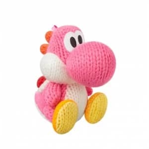 Pink Yarn Yoshi Amiibo (Yoshi's Woolly World) for Nintendo Wii U & 3DS