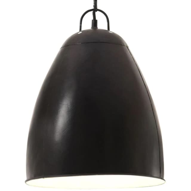 VIDAXL Industrial Hanging Lamp 25 w Black Round 32cm E27 Vidaxl 8720286024454