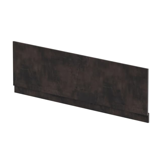 Balterley Edge/Power Straight Front Bath Panel & Plinth, 1800mm - Textured Matt Metallic Slate Grey unisex