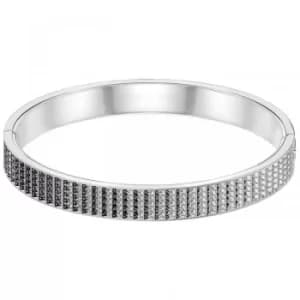 Ladies Swarovski Silver Plated Luxury Bangle
