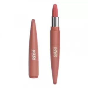 Make Up For Ever Rouge Artist Velvet Nude Long Lasting Soft Nude Matte Lipstick 111 - Fluffy Rosewood