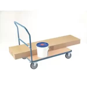 Slingsby Fetra Heavy Duty Platform Trucks With Open Handle, 850 x 500mm Platform