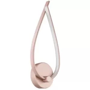 Eglo - Palozza Integrated LED Wall Light Rose Gold