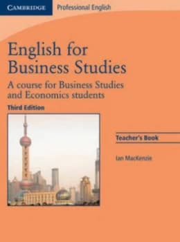 English for Business Studies Teachers Book by Ian Mackenzie Paperback