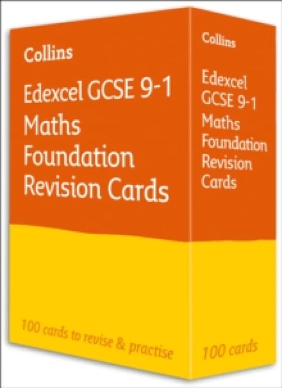 Edexcel GCSE 9-1 Maths Foundation Revision Cards : Ideal for the 2026 and 2027 Exams Cards