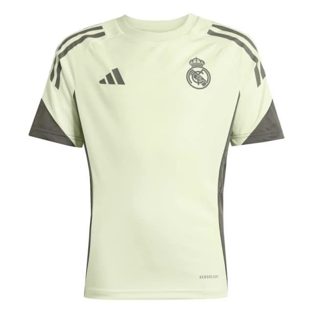 adidas Real Madrid Tiro 25 Competition Training Shirt 2025 2026 Juniors Green male 11-12 Years